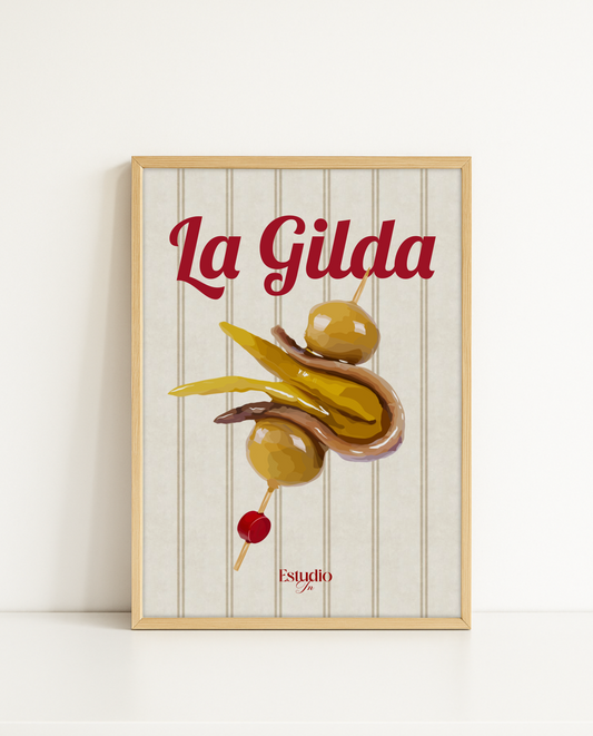 Lámina "La Gilda" Granate