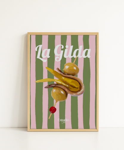 Lámina "La Gilda" Verde