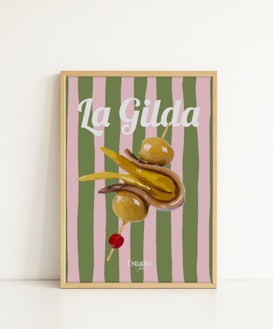 Lámina "La Gilda" Verde