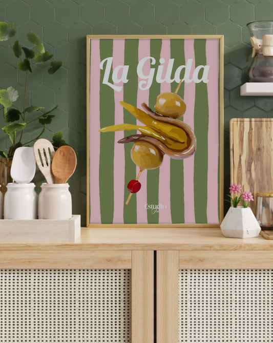 Lámina "La Gilda" Verde