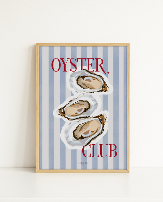 Lámina "Oyster Club I"
