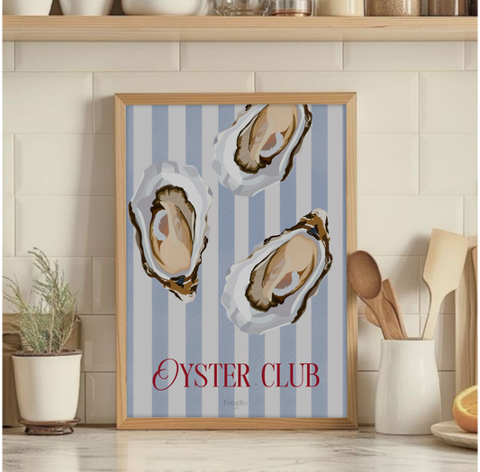 Lámina "Oyster Club II"